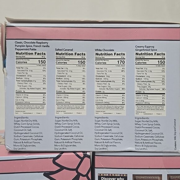 3 PACK Double Donut Coffee 54 COUNT Flavored Hot Chocolate Pumpkin Spice Packets - Picture 5 of 6